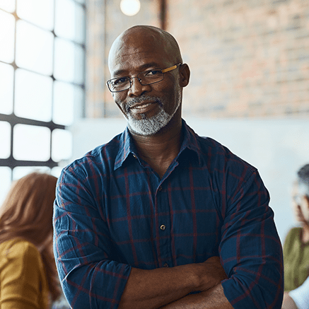 Easy Online Application man smiling