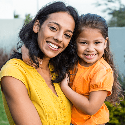 What You Will Need mother holding daughter
