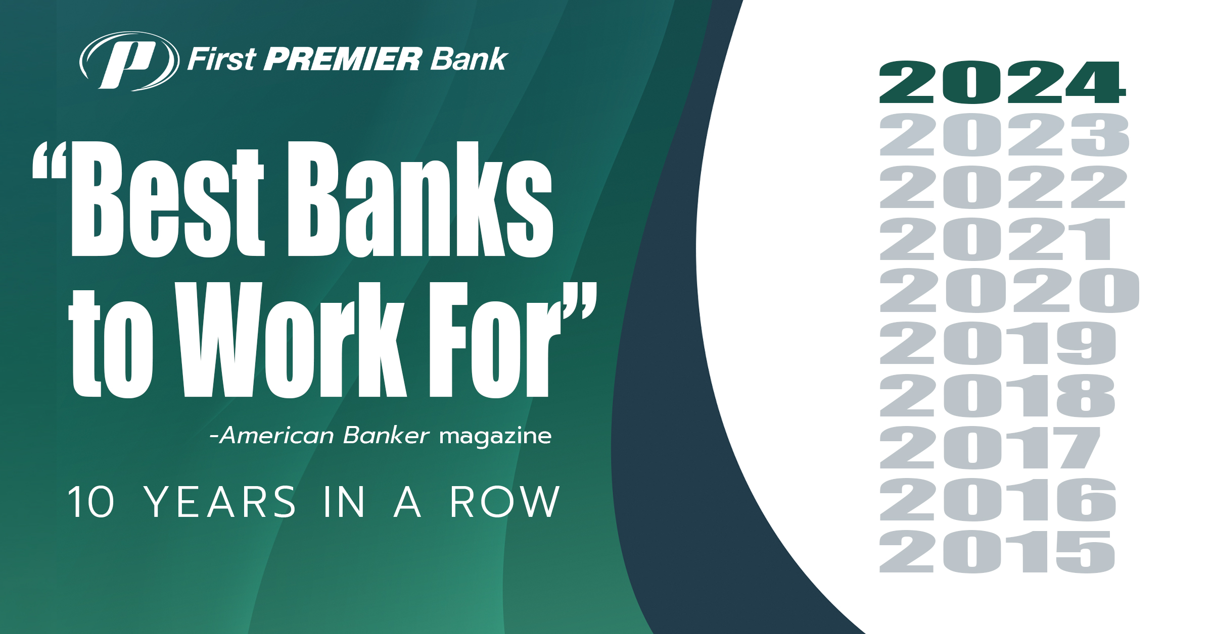 First PREMIER Bank, One of the Nation’s Best