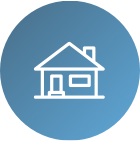 Blue Home Icon